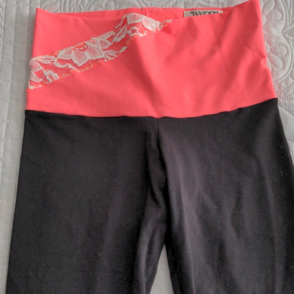 Rogiani leggings - yoga crops super cute with lace - Picture 2 of 6